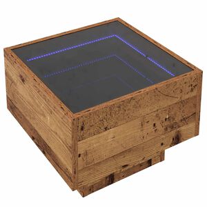 vidaXL Sofabord Gammelt tr&aelig; 40 x 40 x 30 cm