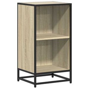 vidaXL bogreol 40x35x76 cm konstrueret tr&aelig; sonoma-eg