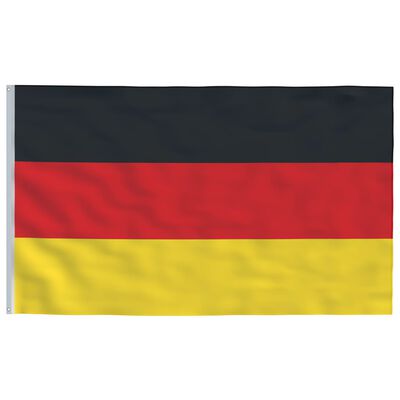 vidaXL det tyske flag 90x150 cm