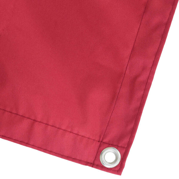 vidaXL Altan Sk&aelig;rm Bordeaux 75 x 200 cm PU belagt oxford alu