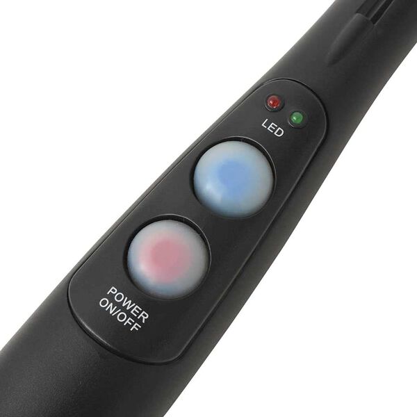 vidaXL pegepindsmetaldetektor sort