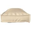 vidaXL Pude Beige 120 x 40 x 8 cm Oxford stof