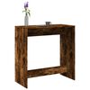 vidaXL barbord 102x50x103,5 cm konstrueret tr&aelig; r&oslash;get egetr&aelig;sfarve