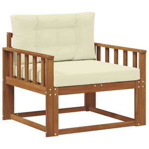 vidaXL Udend&oslash;rs Mellem Sofa Massivt Akacietr&aelig; Naturfarvet