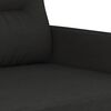vidaXL 2-personers sofa 140 cm stof sort