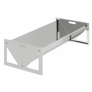 vidaXL Fodertrug til husdyr S&oslash;lv 108 x 50 x 28 cm Galvaniseret st&aring;l