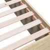 vidaXL sengeramme 90x200 cm konstrueret tr&aelig; sonoma-eg