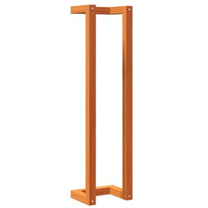 vidaXL h&aring;ndkl&aelig;deholder 23x18x90 cm massivt fyrretr&aelig; gyldenbrun