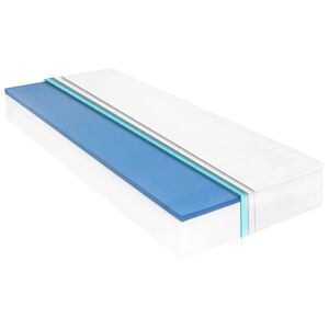vidaXL madras 80 x 200 cm viscoelastisk memoryskum 18 cm H2