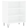 vidaXL sk&aelig;nk 57x35x70 cm konstrueret tr&aelig; hvid h&oslash;jglans