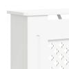vidaXL radiatorskjuler 78 cm MDF hvid