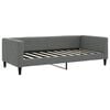 vidaXL daybed 90x190 cm stof m&oslash;rkegr&aring;
