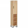 vidaXL skab 34,5x34x180 cm konstrueret tr&aelig; sonoma-eg