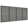 vidaXL sengegavl 156x3x91,5 cm massivt fyrretr&aelig; gr&aring;