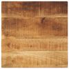 vidaXL bordplade 60x60x1,5 cm firkantet massivt ru mangotr&aelig;