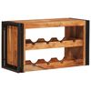 vidaXL Vinfad Brun 80 x 45 x 33 cm Massivt Akacietr&aelig;