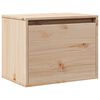 vidaXL v&aelig;gskab 45x30x35 cm massivt fyrretr&aelig;