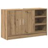 vidaXL Badev&aelig;relsesskab Artisan Egetr&aelig; 90 x 29 x 55 cm Konstrueret tr&aelig;
