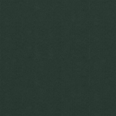 vidaXL altanafskærmning 75x500 cm oxfordstof mørkegrøn