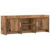vidaXL TV-skab 130 x 33 x 47 cm Gammelt tr&aelig; Konstrueret tr&aelig;