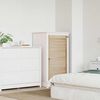 vidaXL Skabsdør Naturfarvet 140.5 x 2.1 x 49.5 cm Massivt fyrretræ
