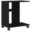 vidaXL Sidebord Sort eg 50 x 30 x 55 cm Konstrueret tr&aelig;