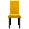 vidaXL spisebordsstole 6 stk. fl&oslash;jl gul