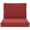vidaXL Udend&oslash;rs Sofa Pude 2 pcs Vinr&oslash;d Polyester