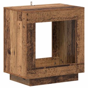 vidaXL Sidebord Gammelt tr&aelig; 60 x 40 x 65 cm Konstrueret tr&aelig;