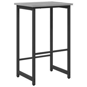 vidaXL Barb&aelig;nk Gr&aring; Sonoma 40 x 32 x 64 cm Konstrueret tr&aelig;