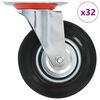 vidaXL drejehjul 32 stk. 125 mm