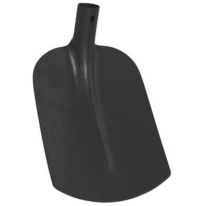vidaXL Skovlhoved Sort 34,5 x 24 cm Pulverlakeret st&aring;l