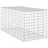vidaXL Gabion med 3,5 mm tr&aring;d og 5x10 cm mesh 50x100x50 cm