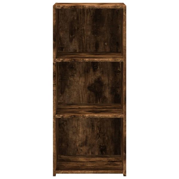 vidaXL reol 40x41x93 cm konstrueret træ røget egetræsfarve