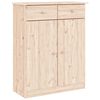 vidaXL sengebord ALTA 77x35x96 cm massivt fyrretr&aelig;