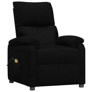 vidaXL massagestol stof sort
