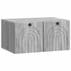 vidaXL V&aelig;gh&aelig;ngt TV-skab V&aelig;gmonteret Gr&aring; sonoma-eg 59,5 x 41 x 30 cm