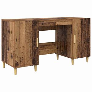 vidaXL Bord Gammelt tr&aelig; Konstrueret tr&aelig; 140 x 50 x 75 cm