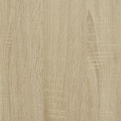 vidaXL møbelsæt til badeværelse 2 dele konstrueret træ sonoma-eg