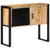 vidaXL konsolskab 90x35x75 cm massivt ru mangotr&aelig;