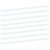 vidaXL boghylder 8 stk. 100x10x1,5 cm konstrueret tr&aelig; hvid