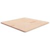 vidaXL firkantet bordplade 90x90x2,5cm ubehandlet massivt egetr&aelig;