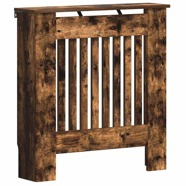 vidaXL Radiatorcover R&oslash;get eg 78 x 19 x 81,5 cm Konstrueret tr&aelig;