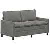vidaXL Sofa M&oslash;rkegr&aring; 156 x 81 x 87,5 cm Fl&oslash;jl