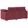 vidaXL Sofa 3 pcs Vindr&oslash;d 219 x 80 x 82 cm Linned-blandet stof