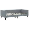 vidaXL daybed 100x190 cm stof lysegr&aring;