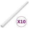 vidaXL kabelkanaler 150x50 mm 10 m PVC