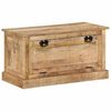vidaXL skob&aelig;nk 85x40x45 cm massivt mangotr&aelig;