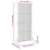 vidaXL Privacy Screen indend&oslash;rs/udend&oslash;rs 180,5 cm massivt akacietr&aelig;