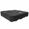 vidaXL Cantilever parasolbase Sort 86 x 86 x 19 cm